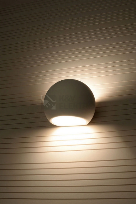 Obrázek produktu Nástěnné keramické svítidlo SOLLUX Globe E27 1x60W bez zdroje SL.0032 3