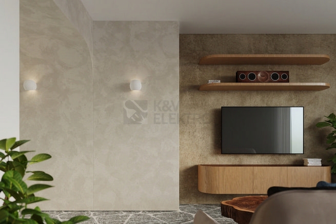 Obrázek produktu Nástěnné keramické svítidlo SOLLUX Globe E27 1x60W bez zdroje SL.0032 7