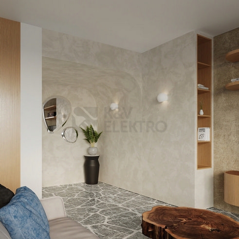 Obrázek produktu Nástěnné keramické svítidlo SOLLUX Globe E27 1x60W bez zdroje SL.0032 8