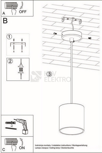 Obrázek produktu Lustr SOLLUX Orbis 1 GU10 1x40W bez zdroje SL.0051 černá 4