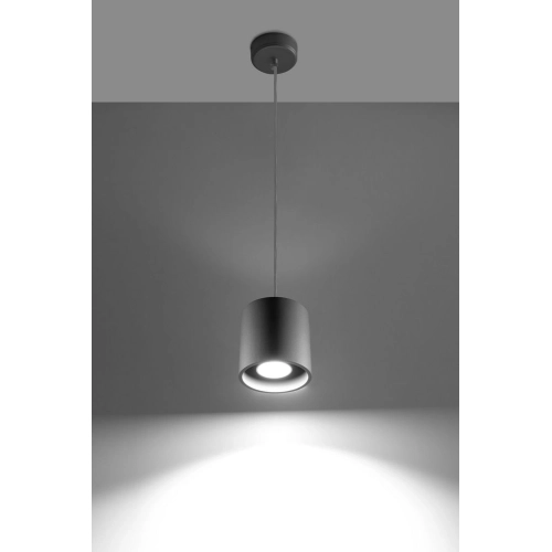 Lustr SOLLUX Orbis 1 GU10 1x40W bez zdroje SL.0052 šedá (obrázek 3)