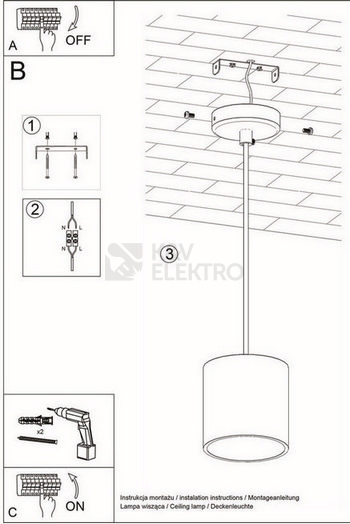 Obrázek produktu Lustr SOLLUX Orbis 1 GU10 1x40W bez zdroje SL.0052 šedá 4