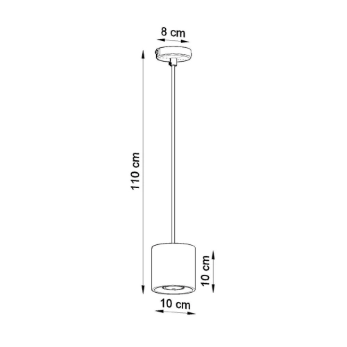 Lustr SOLLUX Orbis 1 GU10 1x40W bez zdroje SL.0053 bílá (obrázek 4)