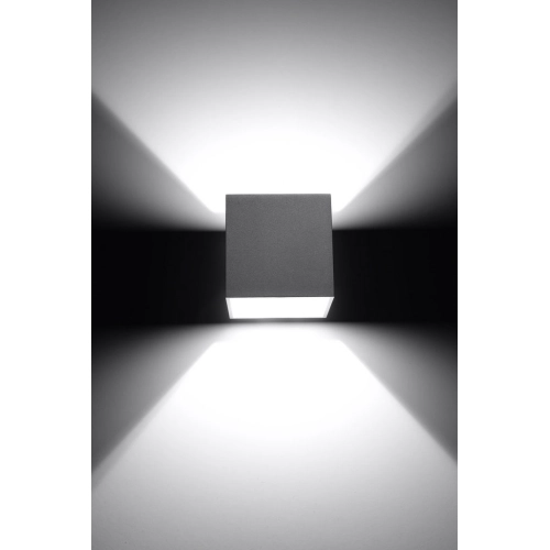 Nástěnné svítidlo SOLLUX Quad 1 G9 1x40W bez zdroje SL.0058 šedá (obrázek 8)
