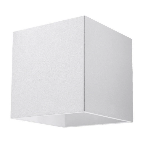 Nástěnné svítidlo SOLLUX Quad 1 G9 1x40W bez zdroje SL.0059 bílá