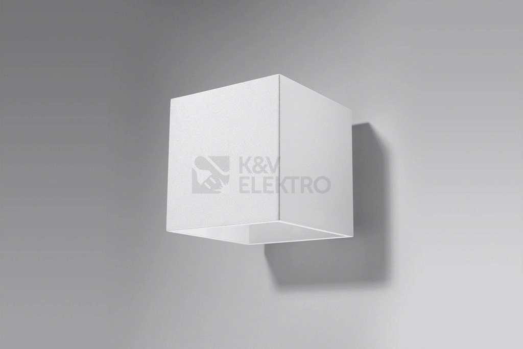 Obrázek produktu Nástěnné svítidlo SOLLUX Quad 1 G9 1x40W bez zdroje SL.0059 bílá 1