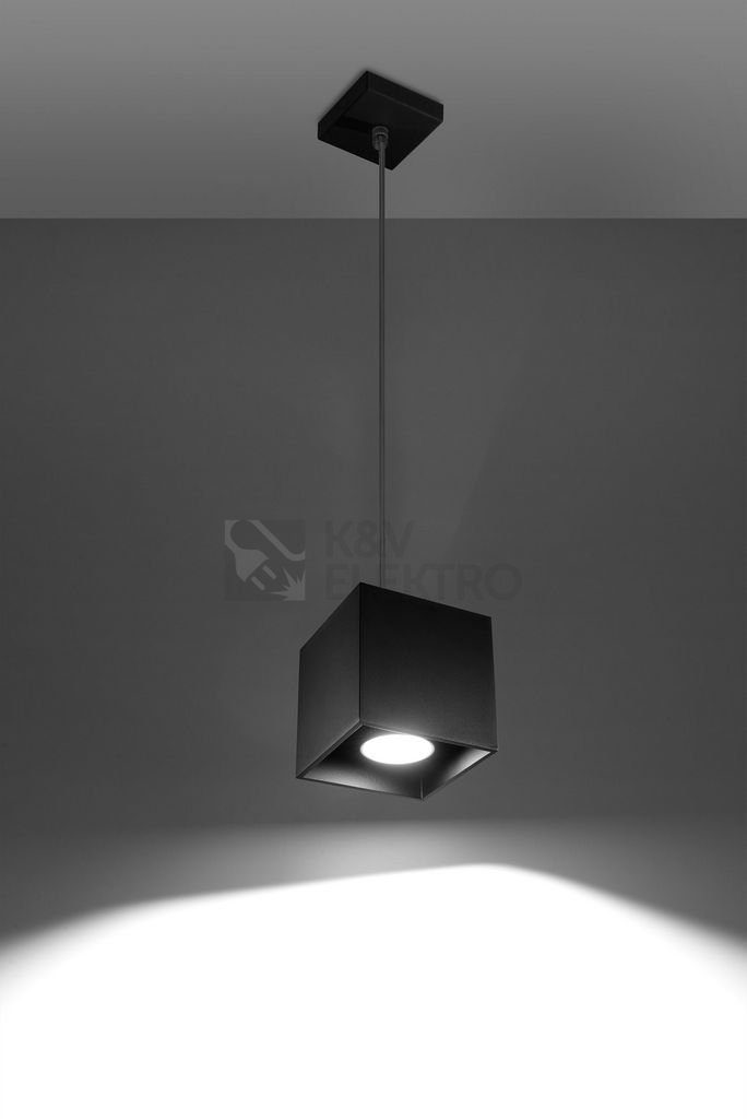Obrázek produktu Lustr SOLLUX Quad 1 GU10 1x40W bez zdroje SL.0060 černá 2