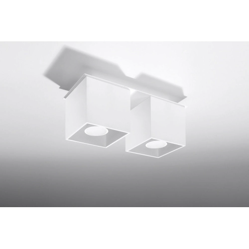 Stropní svítidlo SOLLUX Quad 2 GU10 2x40W bez zdroje SL.0065 bílá (obrázek 7)