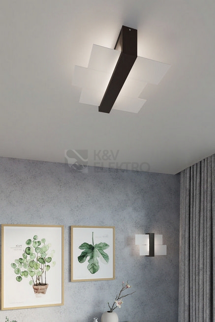 Obrázek produktu Stropní svítidlo SOLLUX Feniks 2 E27 2x60W bez zdroje SL.0074 wenge 7