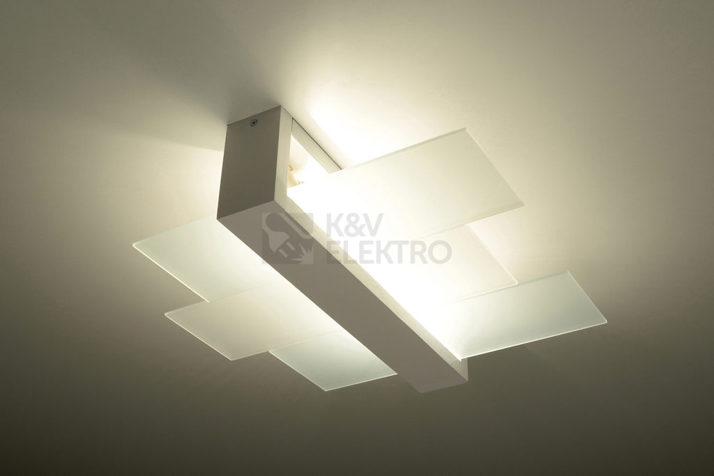 Obrázek produktu Stropní svítidlo SOLLUX Feniks 2 E27 2x60W bez zdroje SL.0078 bílá 2