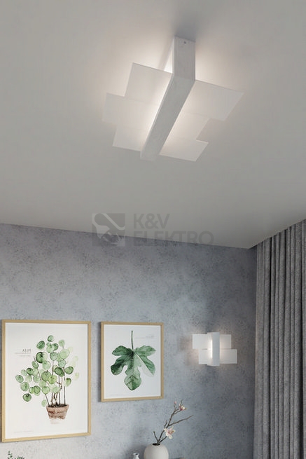 Obrázek produktu Stropní svítidlo SOLLUX Feniks 2 E27 2x60W bez zdroje SL.0078 bílá 7