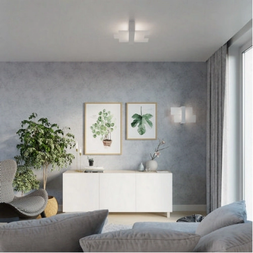 Nástěnné svítidlo SOLLUX Feniks 1 E27 1x60W bez zdroje SL.0079 bílá (obrázek 6)
