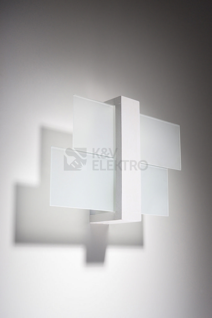 Obrázek produktu Nástěnné svítidlo SOLLUX Feniks 1 E27 1x60W bez zdroje SL.0079 bílá 1