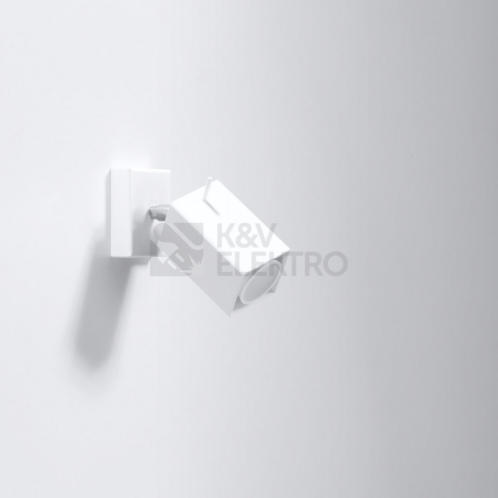 Obrázek produktu Nástěnné bodové svítidlo SOLLUX Merida GU10 1x40W bez zdroje SL.0095 bílá 1
