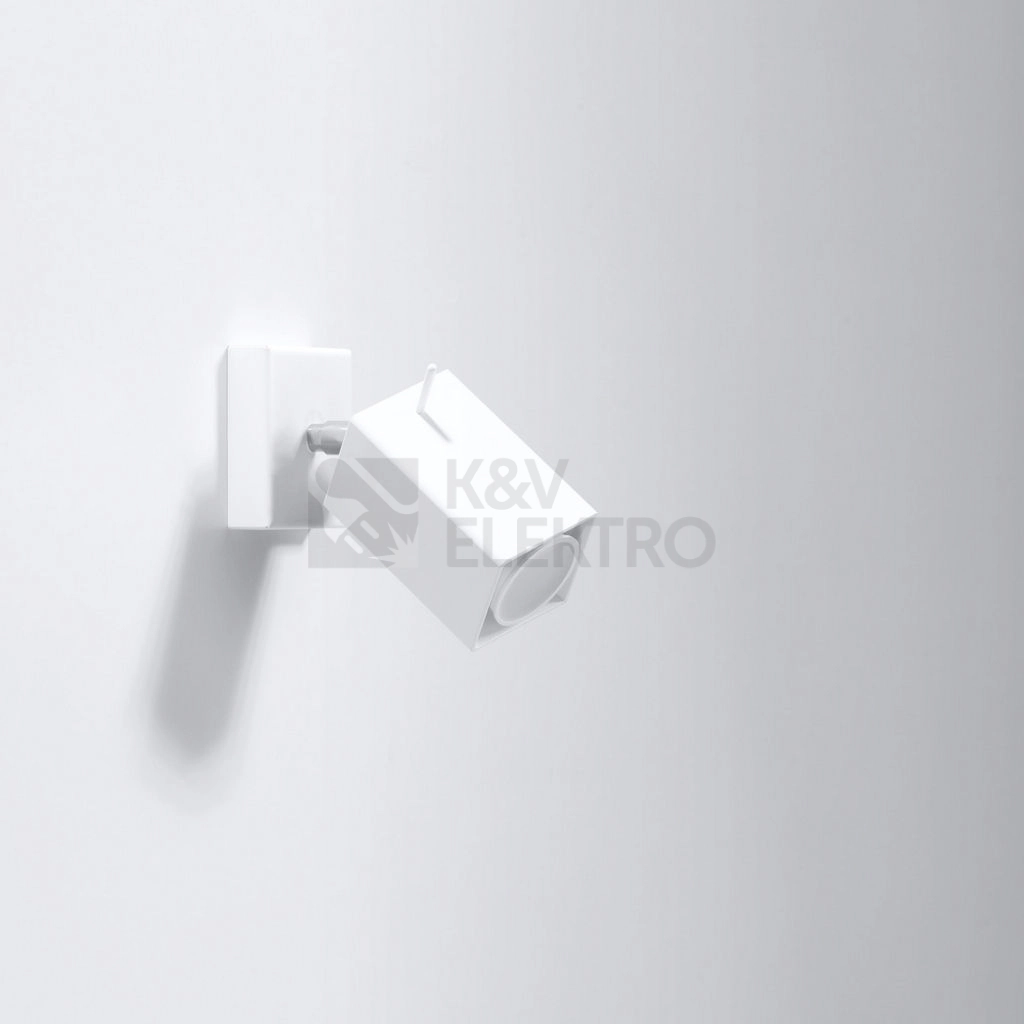 Obrázek produktu Nástěnné bodové svítidlo SOLLUX Merida GU10 1x40W bez zdroje SL.0095 bílá 1