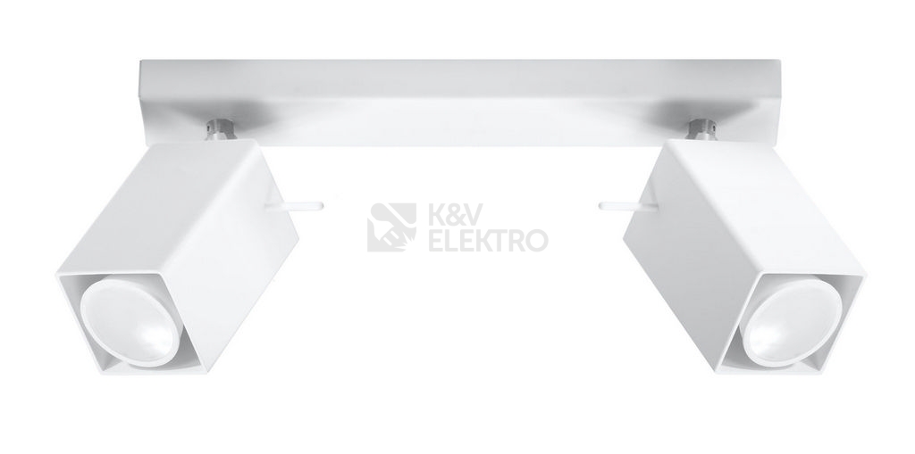 Obrázek produktu Bodové svítidlo SOLLUX Merida 2 GU10 2x40W bez zdroje SL.0096 bílá 0