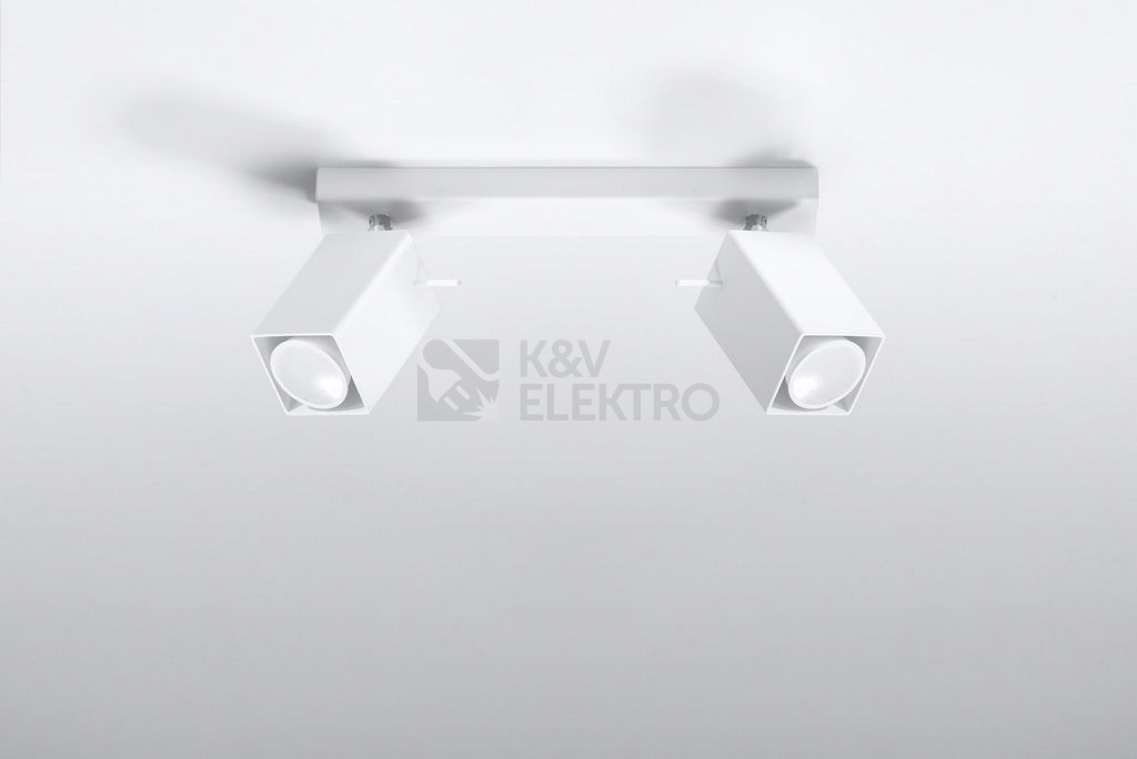 Obrázek produktu Bodové svítidlo SOLLUX Merida 2 GU10 2x40W bez zdroje SL.0096 bílá 1