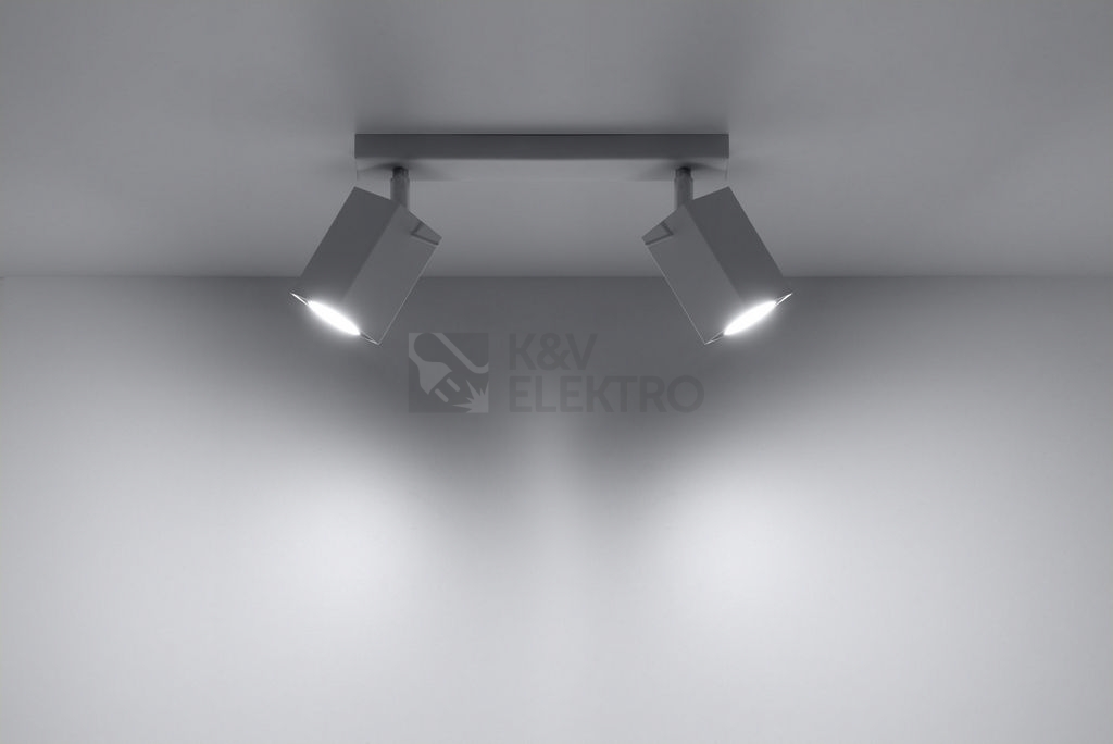Obrázek produktu Bodové svítidlo SOLLUX Merida 2 GU10 2x40W bez zdroje SL.0096 bílá 2