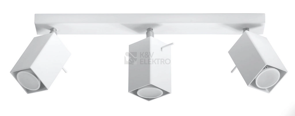 Obrázek produktu Bodové svítidlo SOLLUX Merida 3 GU10 3x40W bez zdroje SL.0097 bílá 0