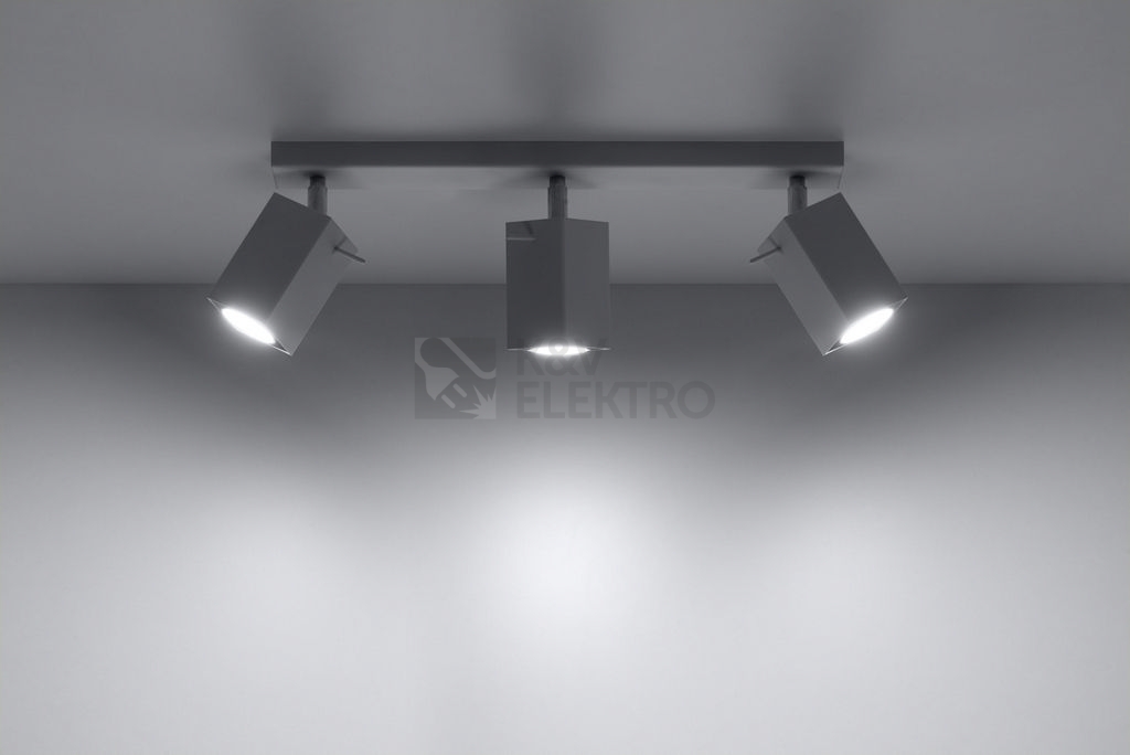 Obrázek produktu Bodové svítidlo SOLLUX Merida 3 GU10 3x40W bez zdroje SL.0097 bílá 2