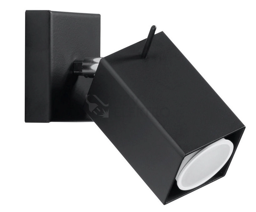 Obrázek produktu Nástěnné bodové svítidlo SOLLUX Merida GU10 1x40W bez zdroje SL.0099 černá 0