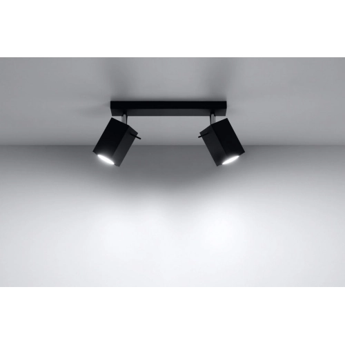 Bodové svítidlo SOLLUX Merida 2 GU10 2x40W bez zdroje SL.0100 černá (obrázek 3)