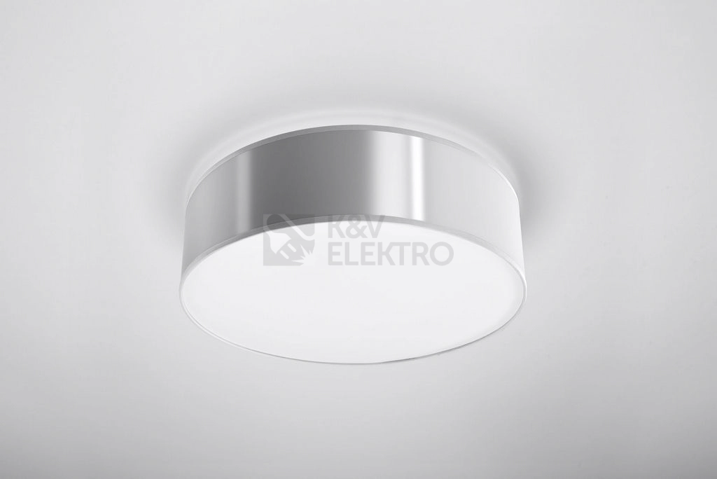 Obrázek produktu Stropní svítidlo SOLLUX Arena 35cm E27 2x60W bez zdroje SL.0122 šedá 1