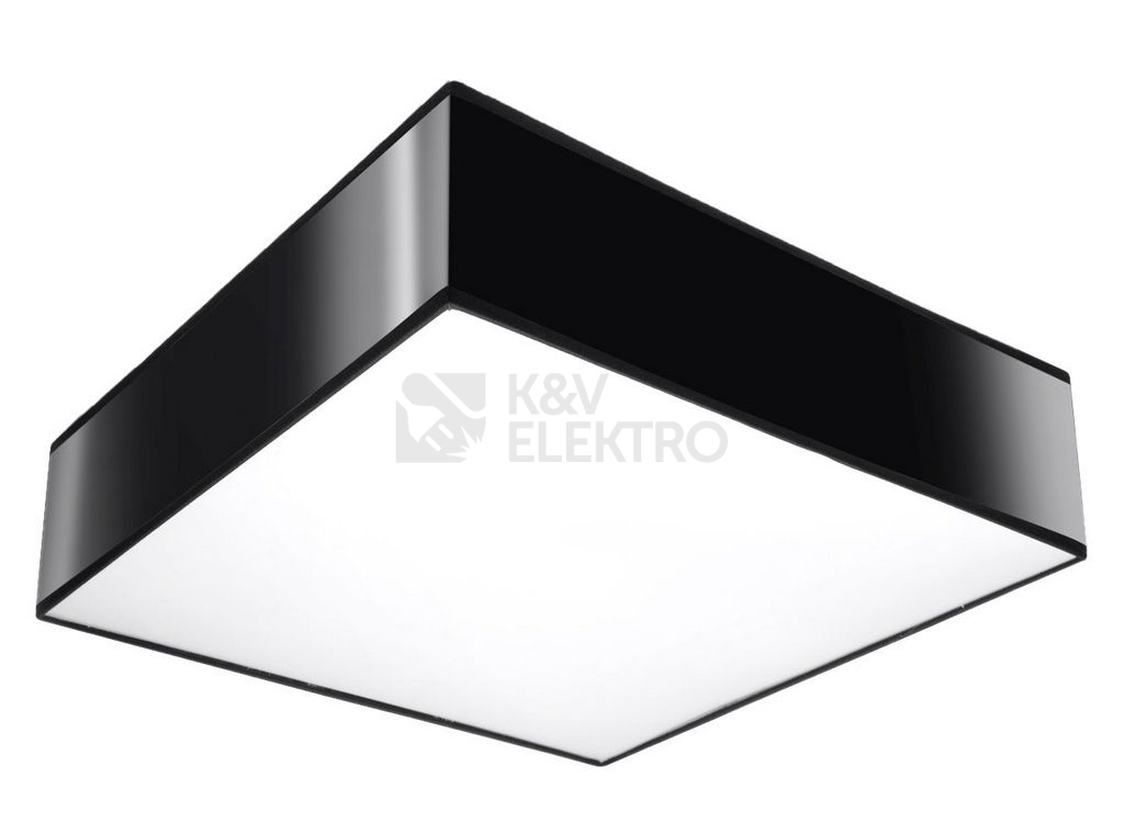 Obrázek produktu Stropní svítidlo SOLLUX Horus 35cm E27 2x60W bez zdroje SL.0136 černá 0