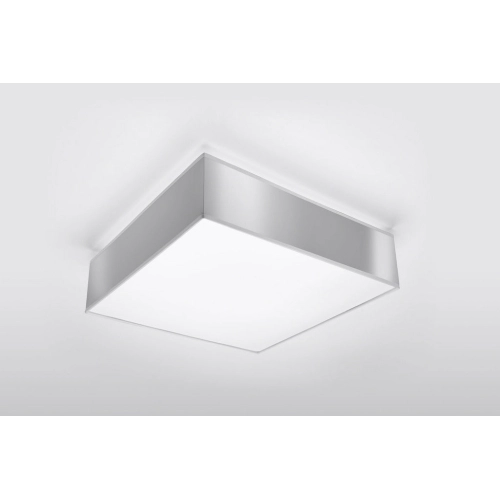 Stropní svítidlo SOLLUX Horus 35cm E27 2x60W bez zdroje SL.0137 šedá (obrázek 4)