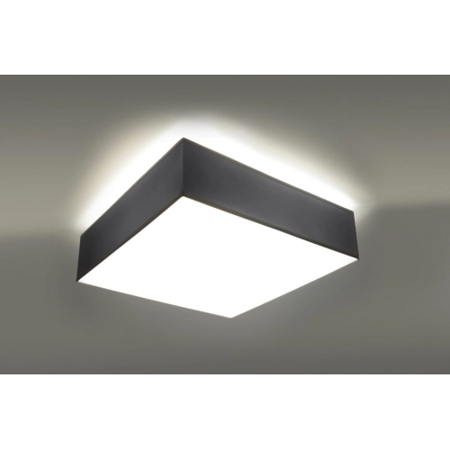 Stropní svítidlo SOLLUX Horus 35cm E27 2x60W bez zdroje SL.0137 šedá (obrázek 2)