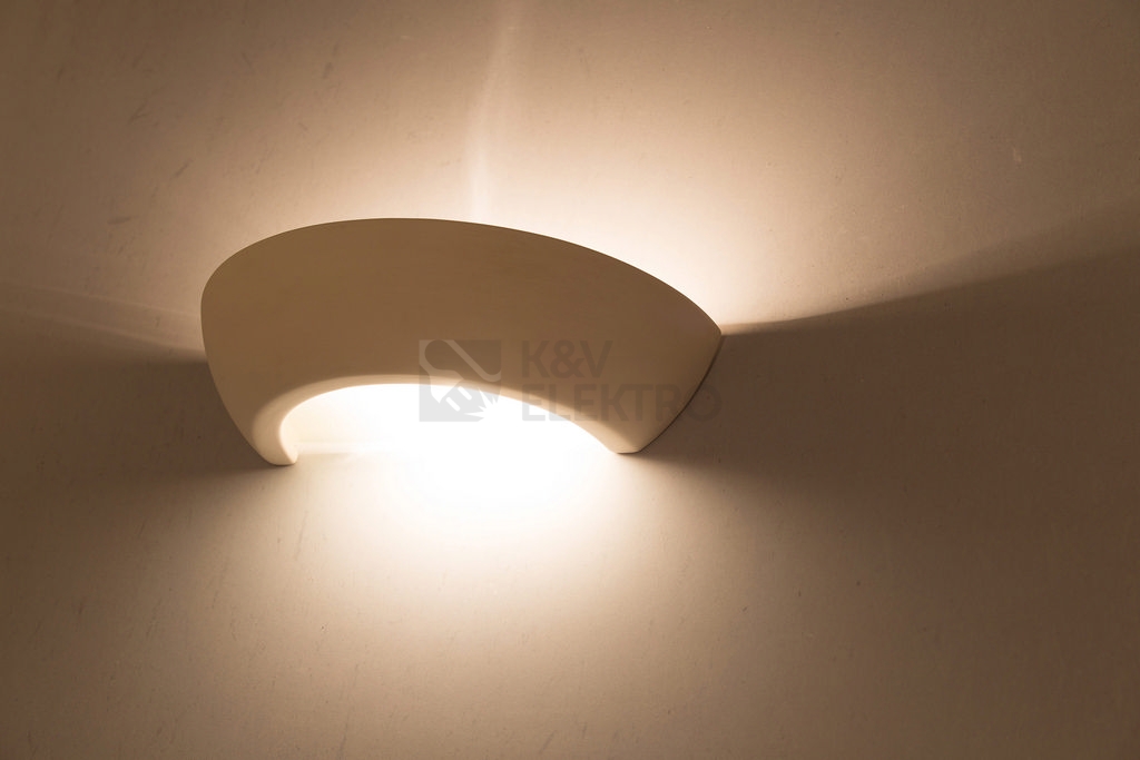 Obrázek produktu Nástěnné keramické svítidlo SOLLUX Oskar E27 1x60W bez zdroje SL.0160 2