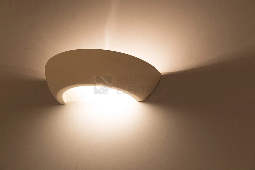 Obrázek produktu Nástěnné keramické svítidlo SOLLUX Oskar E27 1x60W bez zdroje SL.0160 2