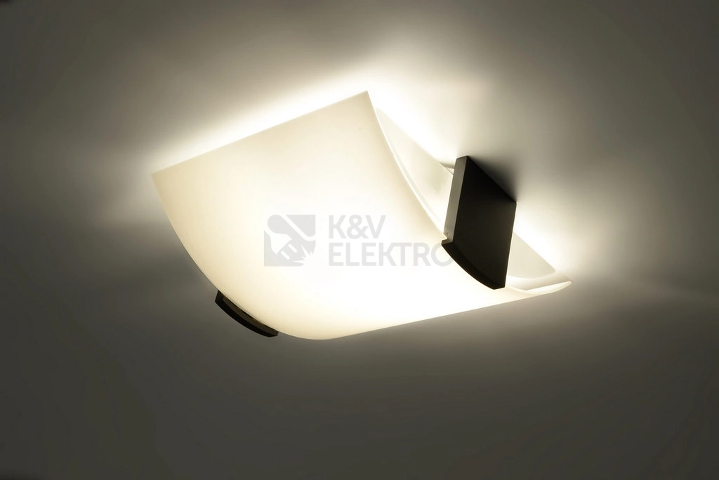 Obrázek produktu Stropní svítidlo SOLLUX Emilio E27 2x60W bez zdroje SL.0186 wenge 2