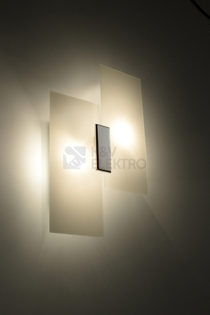 Obrázek produktu Nástěnné svítidlo SOLLUX Fabiano E27 2x60W bez zdroje SL.0197 2