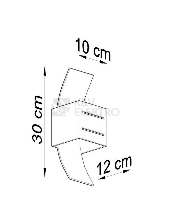 Obrázek produktu Nástěnné svítidlo SOLLUX Loreto G9 1x40W bez zdroje SL.0202 šedá 4