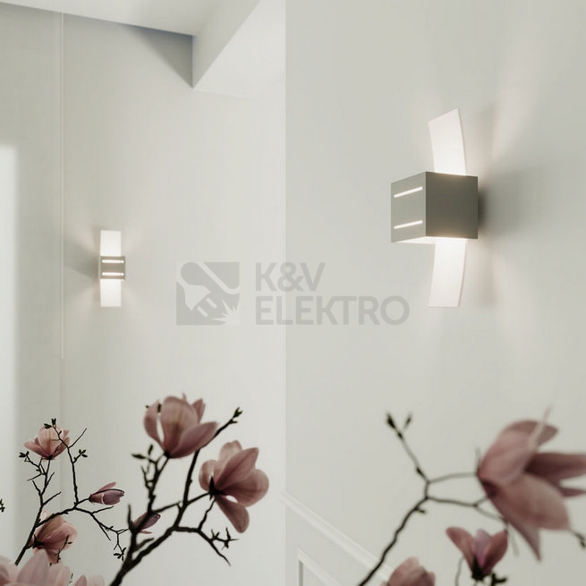 Obrázek produktu Nástěnné svítidlo SOLLUX Loreto G9 1x40W bez zdroje SL.0202 šedá 7