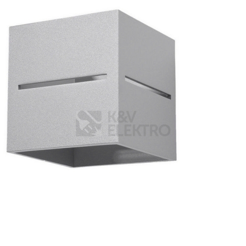 Nástěnné svítidlo SOLLUX Lobo G9 1x40W bez zdroje SL.0205 šedá
