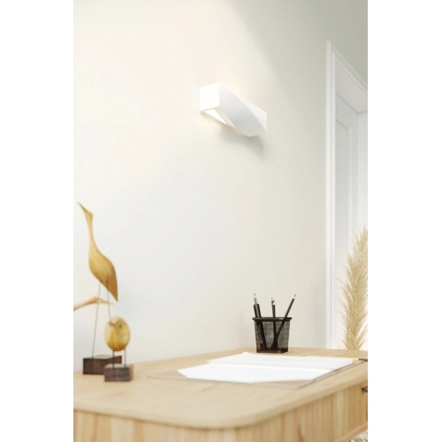 Nástěnné keramické svítidlo SOLLUX Sigma mini E27 1x60W bez zdroje SL.0229 bílá (obrázek 6)