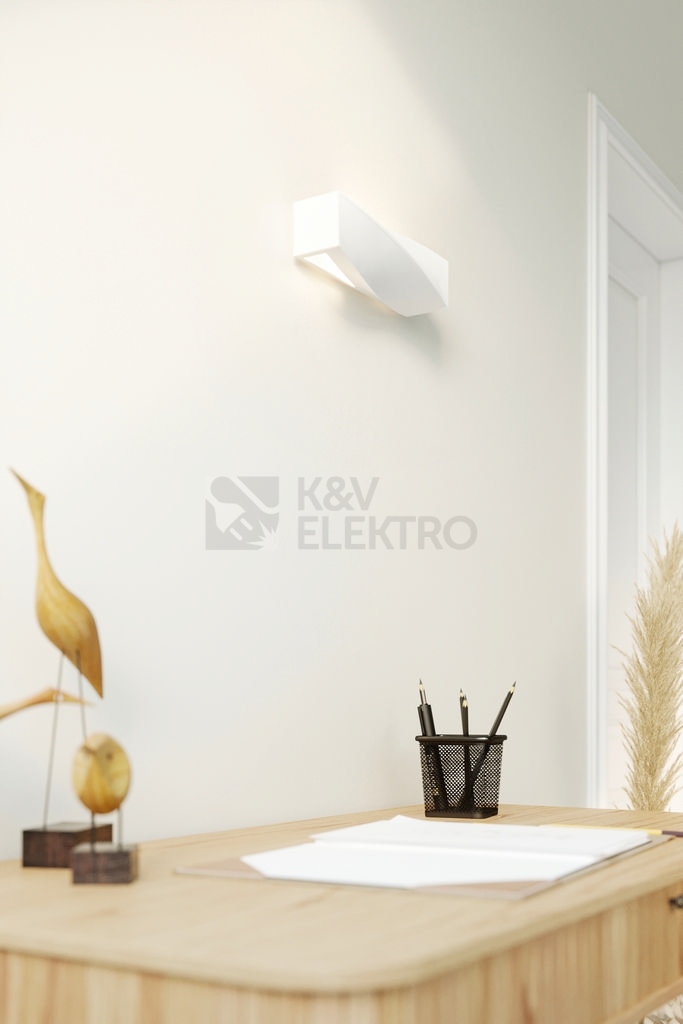 Obrázek produktu Nástěnné keramické svítidlo SOLLUX Sigma mini E27 1x60W bez zdroje SL.0229 bílá 5