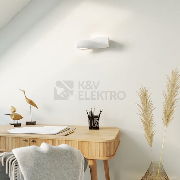 Obrázek produktu Nástěnné keramické svítidlo SOLLUX Sigma mini E27 1x60W bez zdroje SL.0229 bílá 7