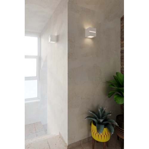 Nástěnné keramické svítidlo SOLLUX Leo line E27 1x60W bez zdroje SL.0230 bílá (obrázek 6)