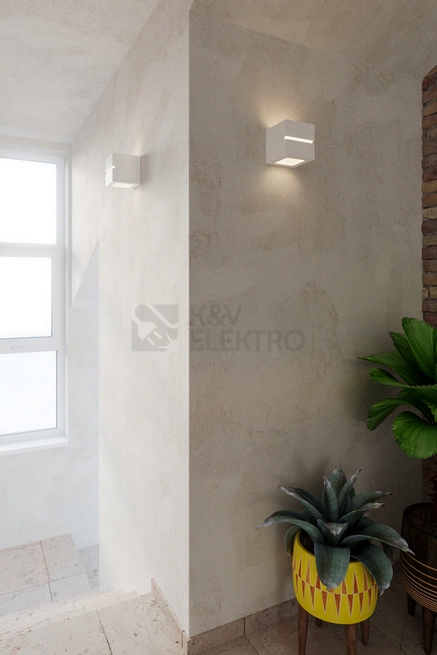 Obrázek produktu Nástěnné keramické svítidlo SOLLUX Leo line E27 1x60W bez zdroje SL.0230 bílá 6