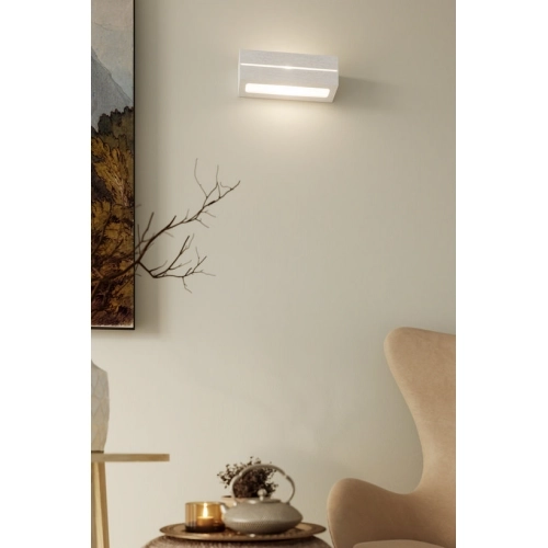 Nástěnné keramické svítidlo SOLLUX Vega line E27 1x60W bez zdroje SL.0231 bílá (obrázek 7)