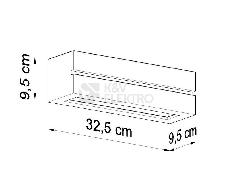 Obrázek produktu Nástěnné keramické svítidlo SOLLUX Vega line E27 1x60W bez zdroje SL.0231 bílá 4