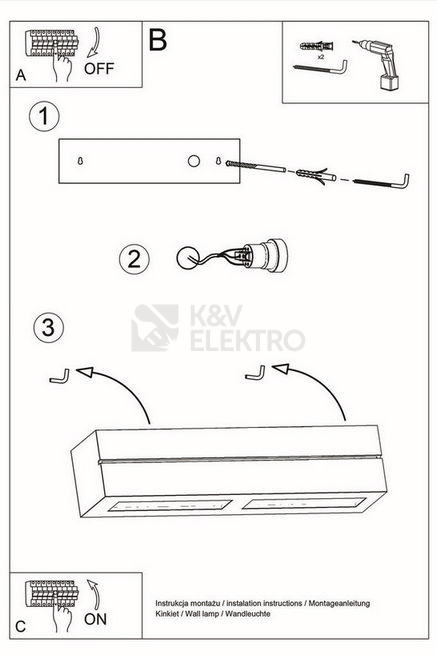 Obrázek produktu Nástěnné keramické svítidlo SOLLUX Vega line E27 1x60W bez zdroje SL.0231 bílá 5