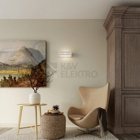 Obrázek produktu Nástěnné keramické svítidlo SOLLUX Vega line E27 1x60W bez zdroje SL.0231 bílá 7
