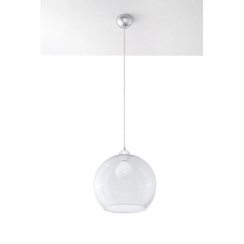 Lustr SOLLUX Ball E27 1x60W bez zdroje SL.0248 průhledné sklo (obrázek 4)