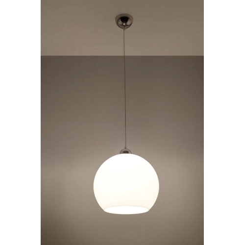 Lustr SOLLUX Ball E27 1x60W bez zdroje SL.0256 bílé sklo (obrázek 3)