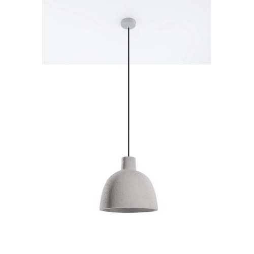 Betonový lustr SOLLUX Damaso E27 1x60W bez zdroje SL.0281 (obrázek 3)