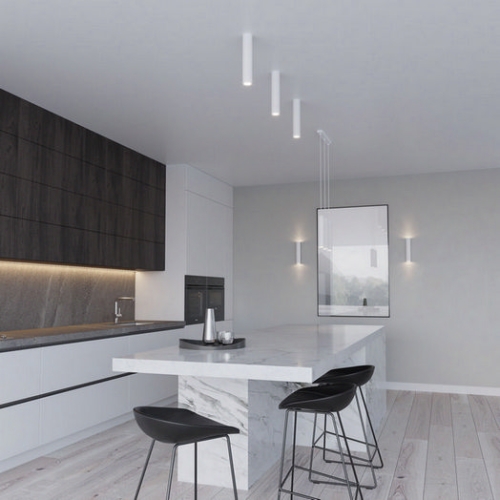 Lustr SOLLUX Lagos 1 GU10 1x40W bez zdroje SL.0323 bílá